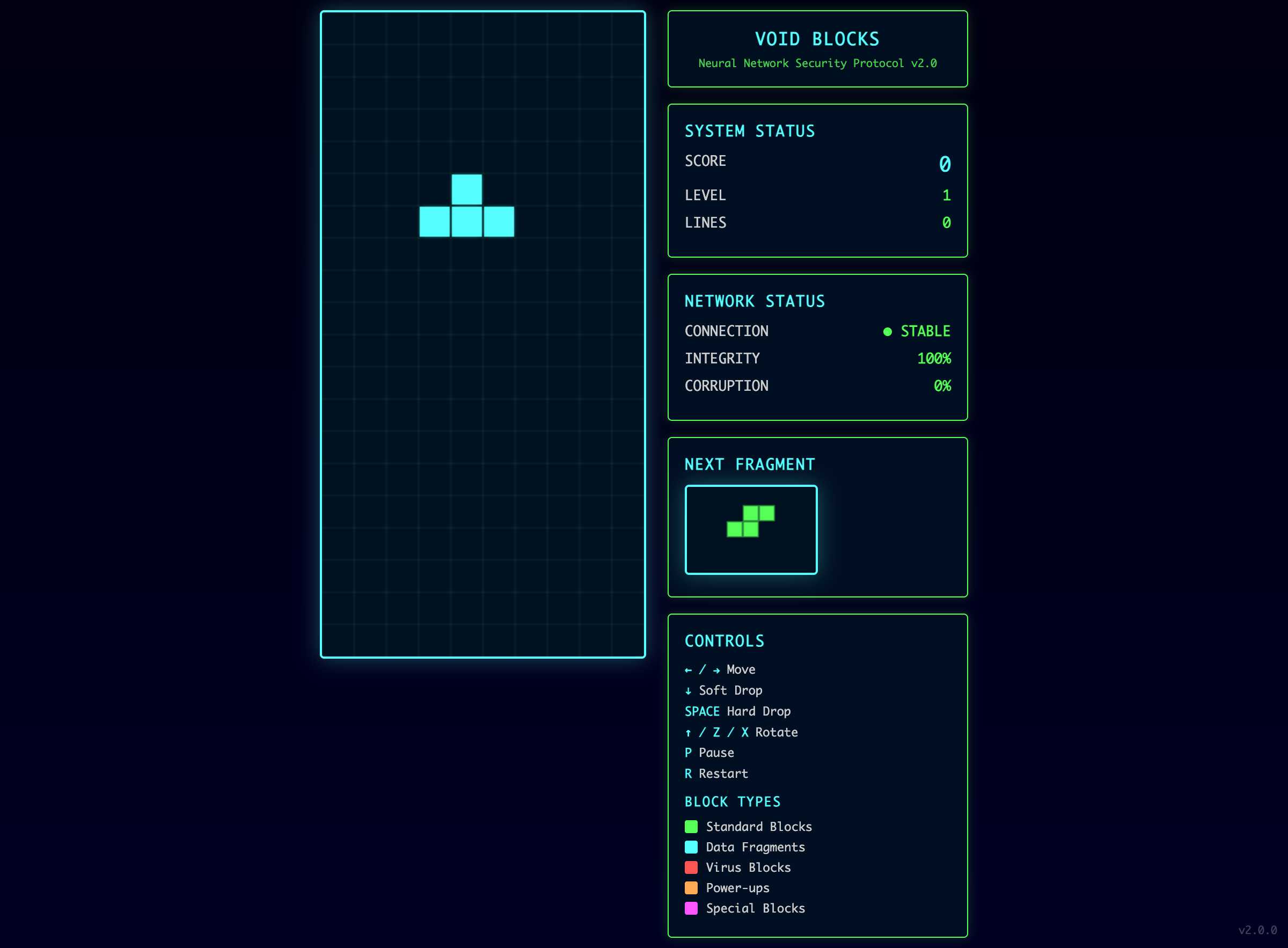 VOID BLOCKS